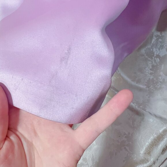 y2k Vintage Nicole Miller NY Pink Purple Formal Prom Dress Evening Gown Size 4 - Picture 11 of 11